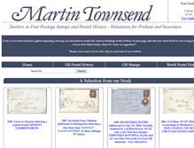 Tablet Screenshot of martintownsend.com